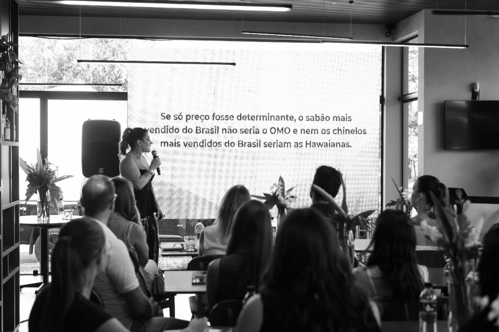 Carol D'Agostini com Plateia